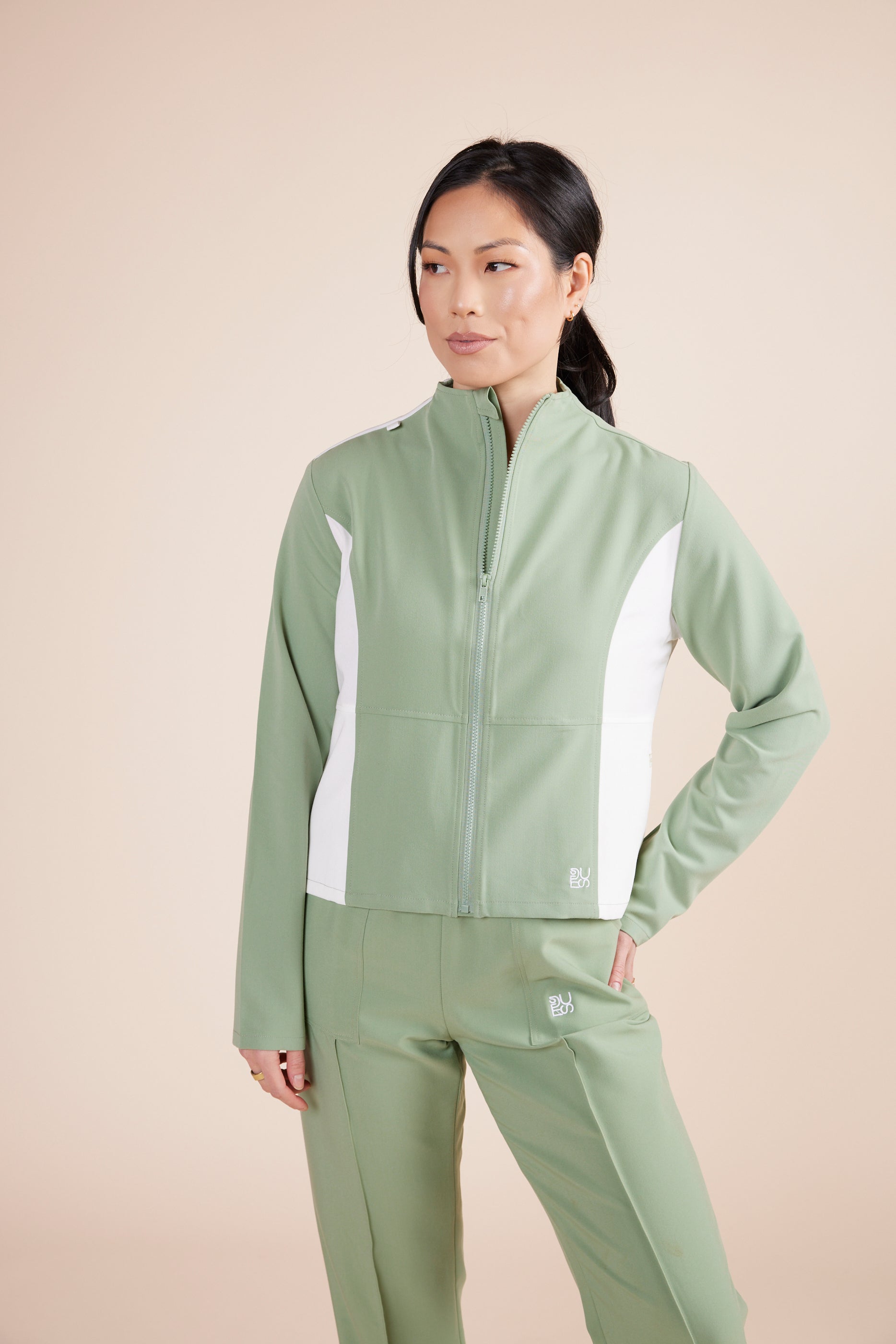 Jade Scrub Jacket